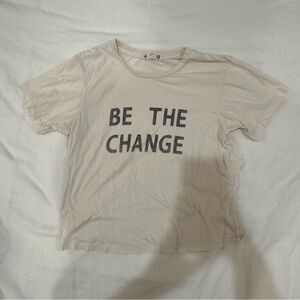 Amo be the change shirt - size small